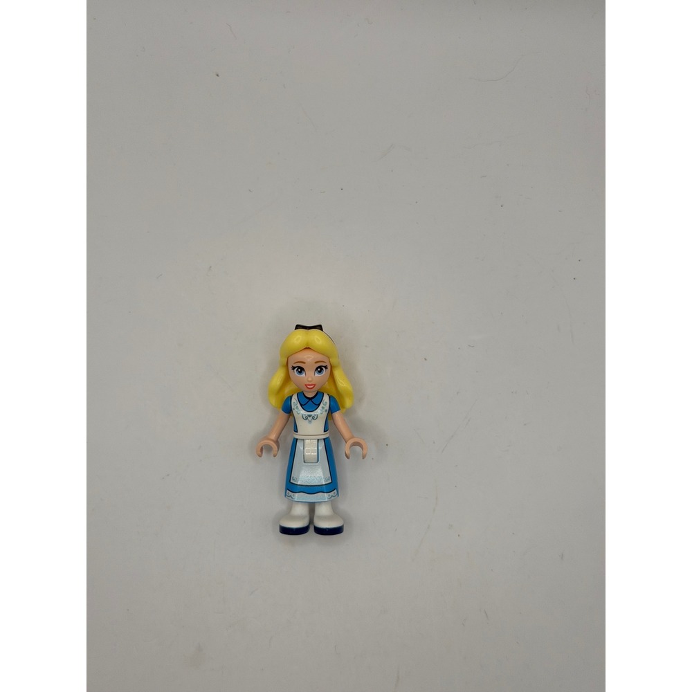 LEGO Disney Alice in Wonderland Figure Blue Dress Blonde Hair 43215